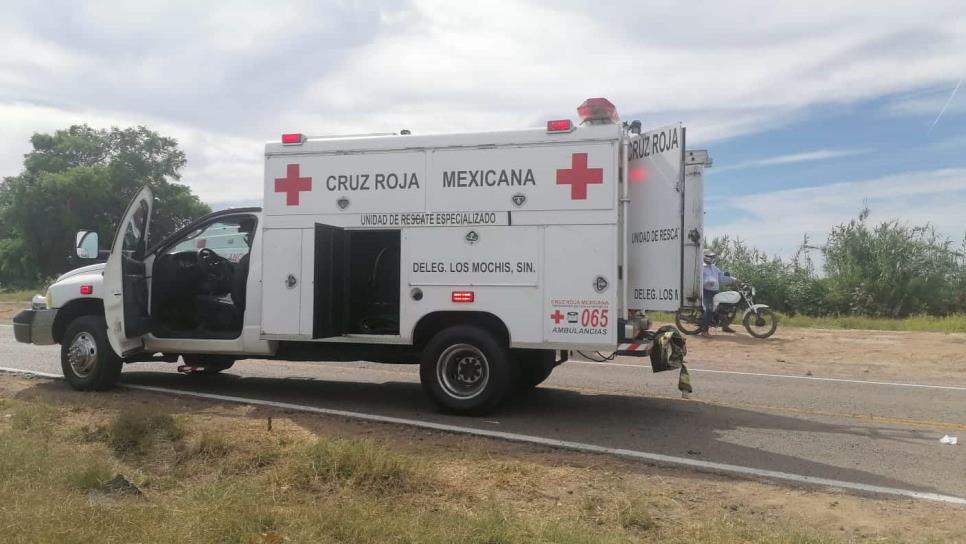 Hombre queda prensado tras accidente en Ahome