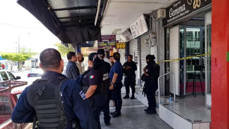 Roban joyería del centro de Guamúchil