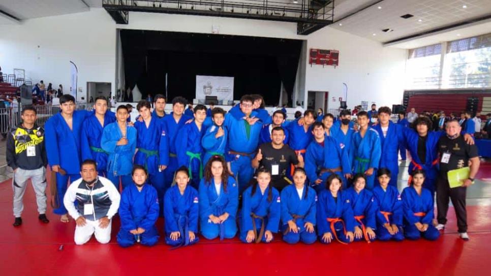 Clasifican 17 sinaloenses a la etapa nacional de judo en Juegos Conade 2022