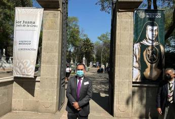 Asiste el rector de la UAS a Homenaje Póstumo en honor a Sor Juana Inés de la Cruz