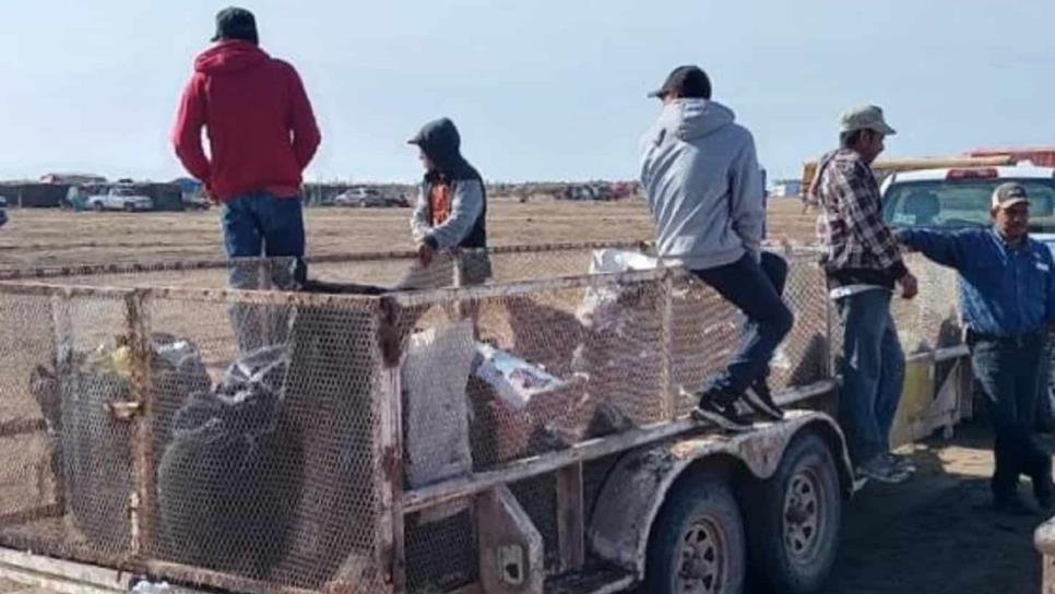 Semana Santa deja 150 toneladas de basura en Ahome