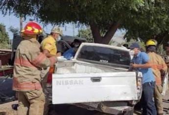 Cuatro lesionados deja volcadura en la carrtera Navolato-Elcastillo