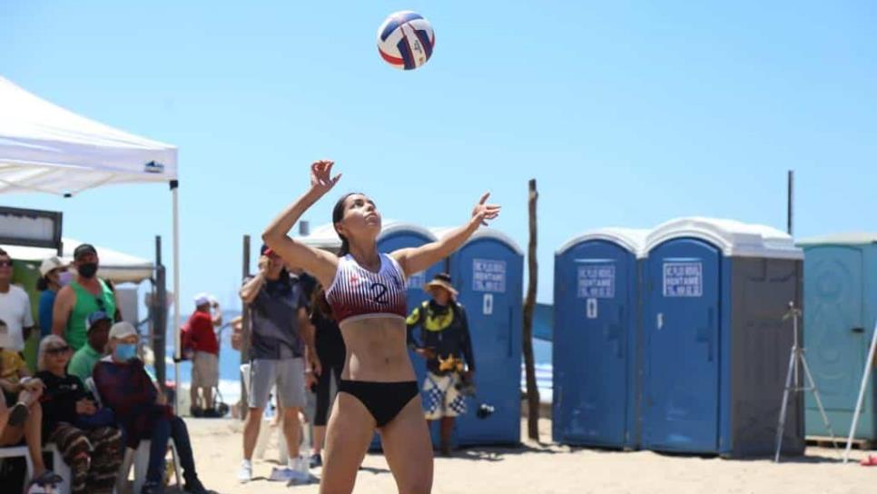 Sinaloa tiene inicio arrasador en voleibol de playa