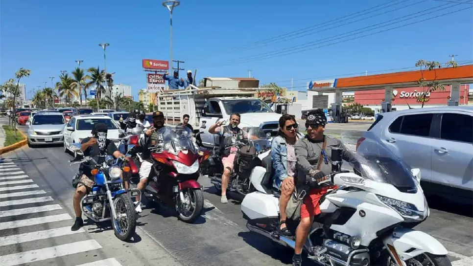 Tránsitos de Mazatlán invitarán a «bikers» a que bajen la velocidad