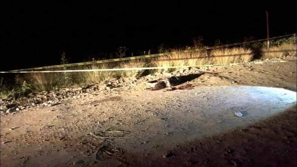 Ejecutado en Angostura era de Culiacán y lo habían «levantado» horas antes