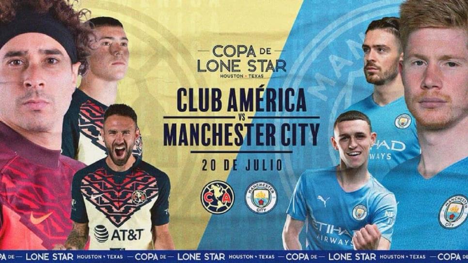 América enfrentará a Manchester City en julio