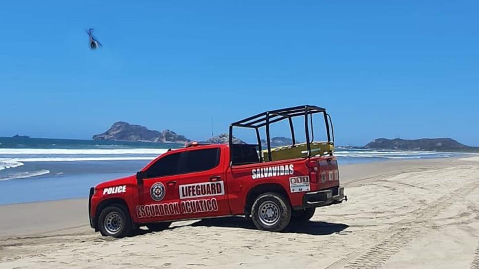 Confirma Cuerpo de Salvavidas desaparición de una mujer en el mar