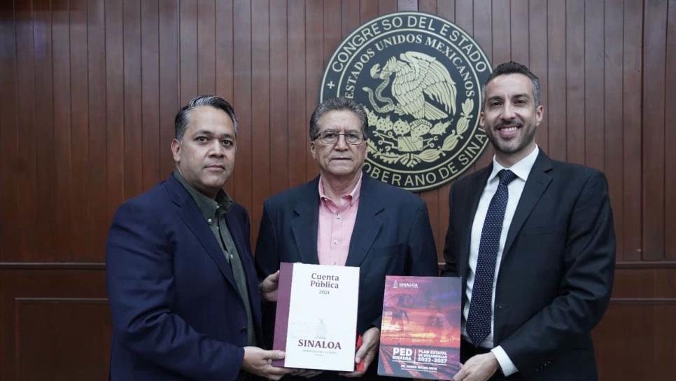 Recibe Congreso estatal el Plan Estatal de Desarrollo 2022 - 2027