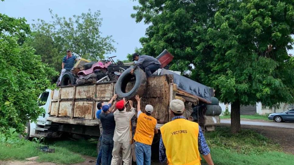 Este sábado 9 de julio se descacharrizarán 8 colonias de Los Mochis