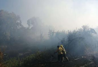 Cortina de humo cubre el sector Tres Ríos tras incendio junto al Parque Las Riberas