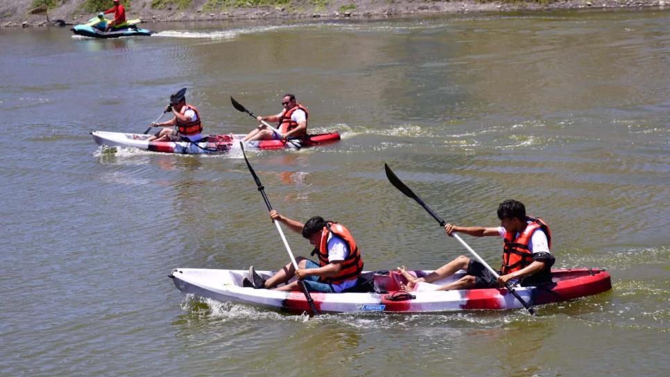 Con gran diversión se desarrolla la primera carrera recreativa de Kayaks Mazatlán 2022