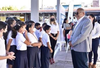 Después de dos años, se retomaron los Lunes Cívicos en Mazatlán
