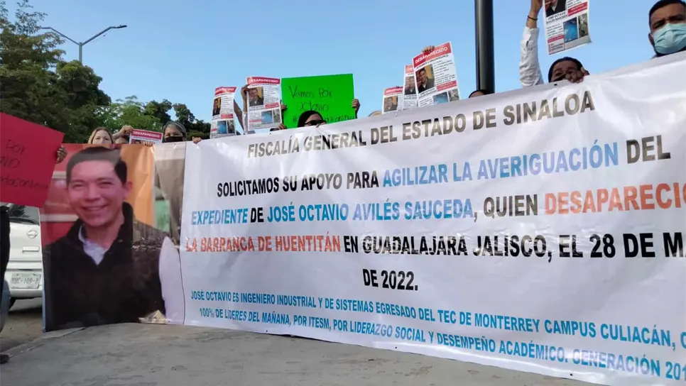 Se cumplen 38 días de la desaparición de joven sinaloense en barranca de Huentitán