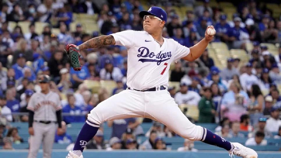 Julio Urías se apunta su segunda victoria de la temporada