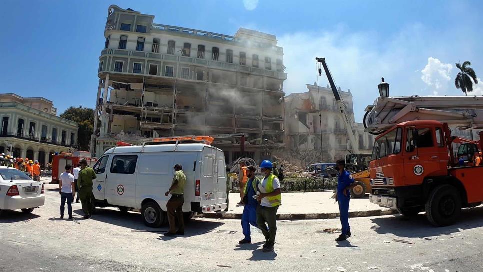 Mueren 26 tras explosión en hotel de Cuba