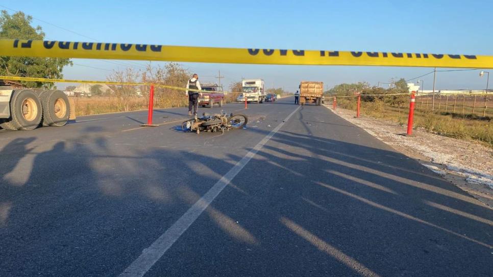 Muere motociclista tras un choque en Culiacancito