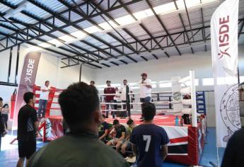 Impulsa el ISDE el boxeo en el municipio de Salvador Alvarado