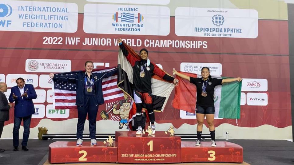 Pesistas ganan tres medallas en el Campeonato Mundial Sub-17 en