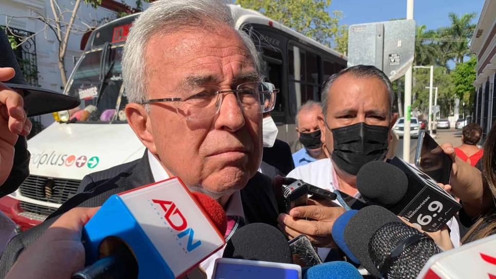 «No tiene que ver con política, tomé la decisión y no hay vuelta atrás», Rocha sobre despido de Cuén