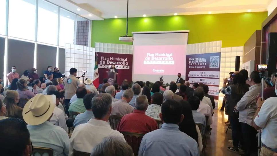 Presentan Plan Municipal de Desarrollo de Guasave 2022-2024