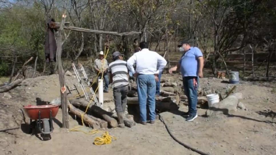 Buscan disminuir efectos de la sequía en Choix al construir de 9 pozos profundos