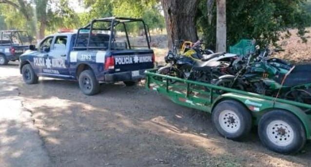 Quitan motocicletas a 35 personas en Angostura por circular sin casco