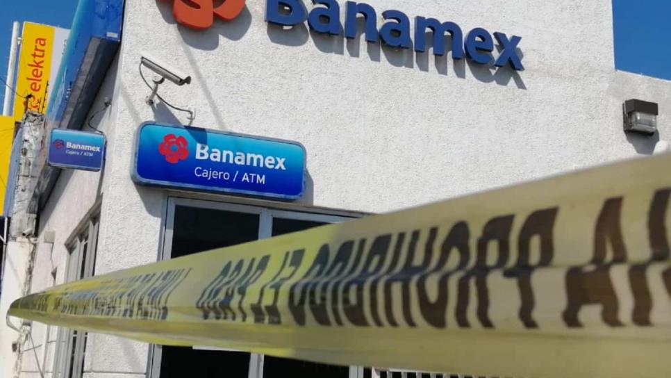 ¡Alarmante! Aumenta 150 % el robo a bancos en Sinaloa