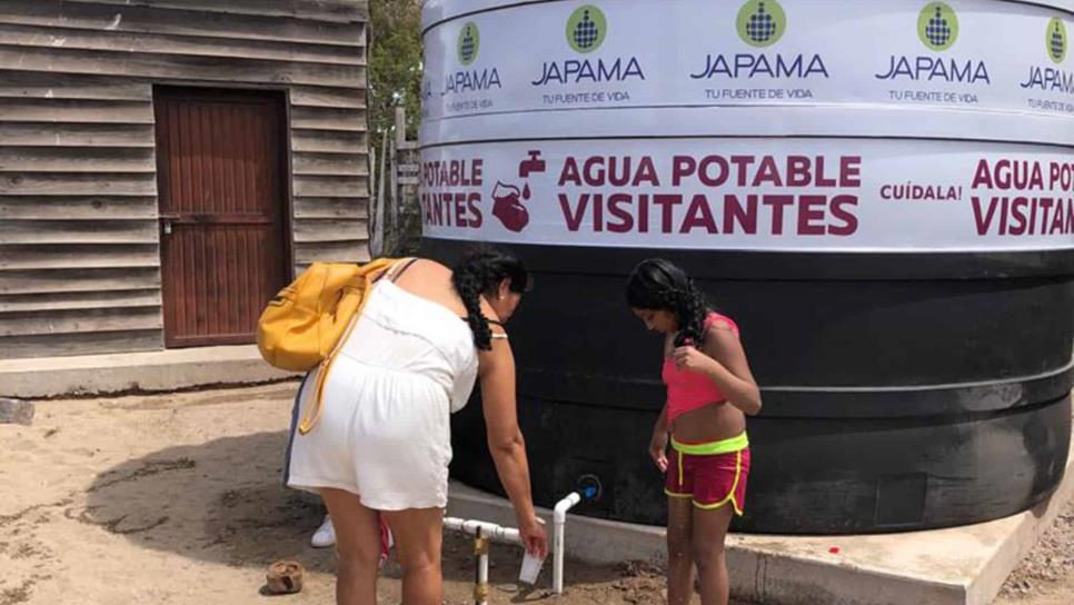 JAPAMA colocará tanques de 25 mil litros de agua en comunidades que sufren desabasto