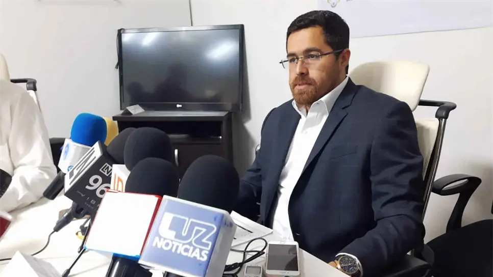 Cuitláhuac González Galindo, Secretario de Salud de Sinaloa. FOTO: Heidi Fonseca.