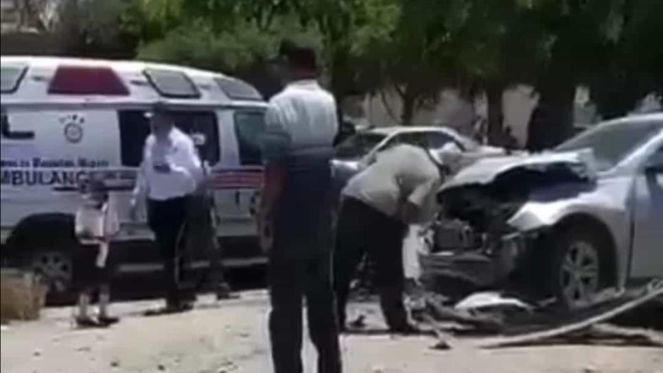 Tren se lleva de paso camioneta en Elota; hay una lesionada