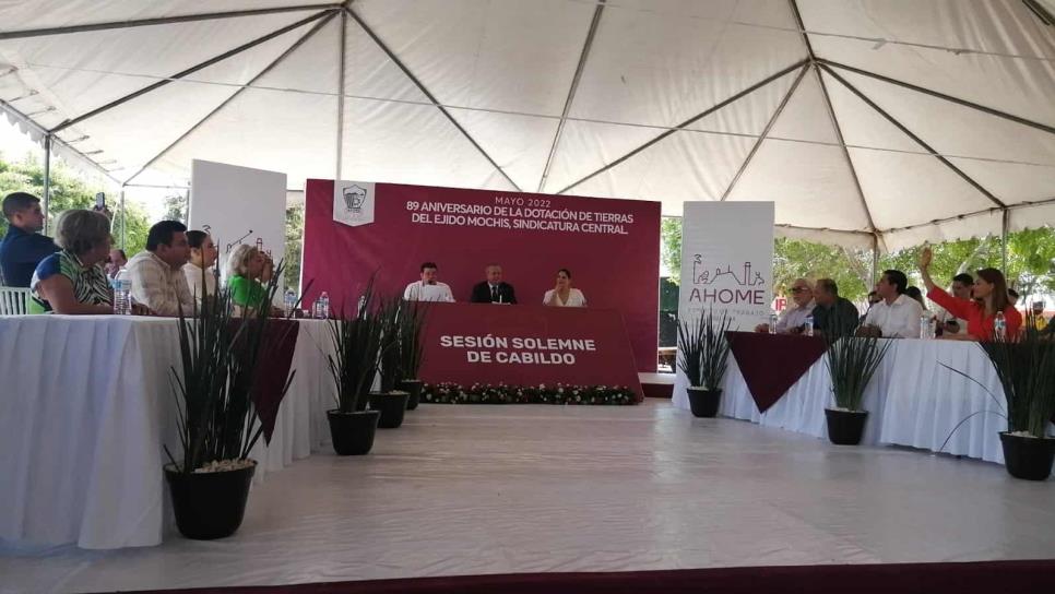 Conmemoran 89 aniversario del Ejido Mochis