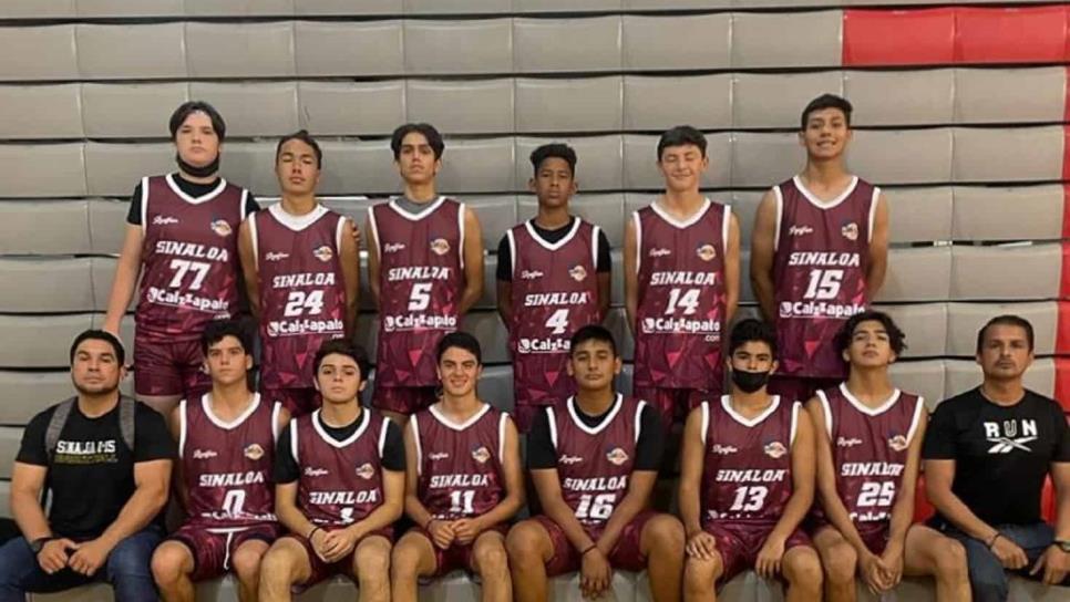 Sinaloa pega primero en Nacional de Basquetbol U15