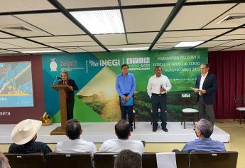 Instala el Comité Estatal de Apoyo al Censo Agropecuario 2022