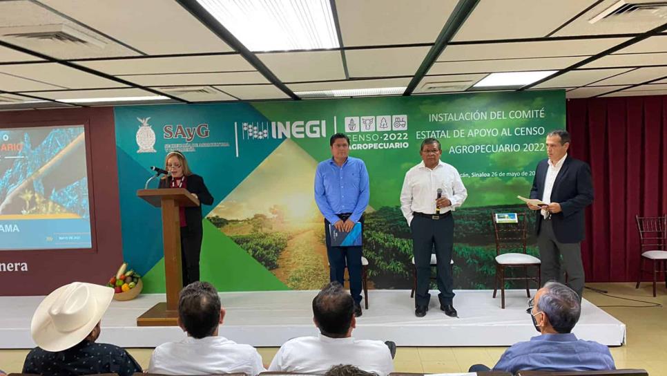 Instala el Comité Estatal de Apoyo al Censo Agropecuario 2022