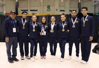 Águilas UAS ganan 4 medallas en la gimnasia de Universiada Nacional UACJ 2022