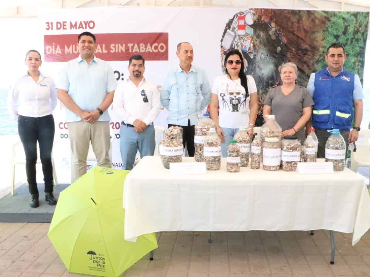 Concluye el Colillaton 2022; logran recolectar más de 22 mil colillas de cigarro en Sinaloa