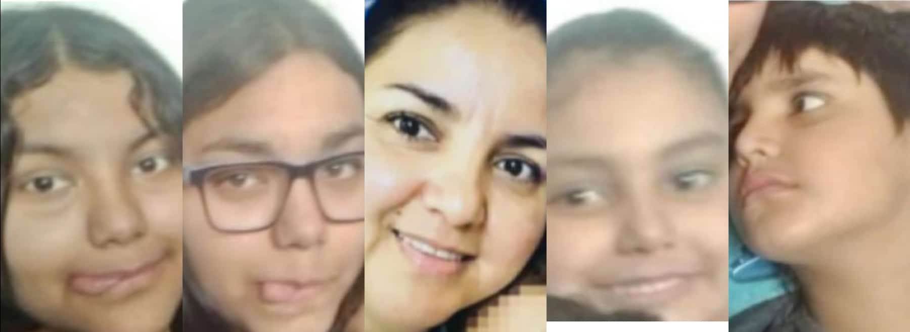 Desaparece madre y sus cuatro hijos en Culiacán; solicitan colaboración para localizarlos