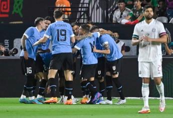 México es goleado por Uruguay en Phoenix