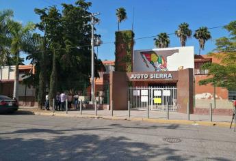 Regresan a clases a distancia en primaria Justo Sierra; inician obras de rehabilitación