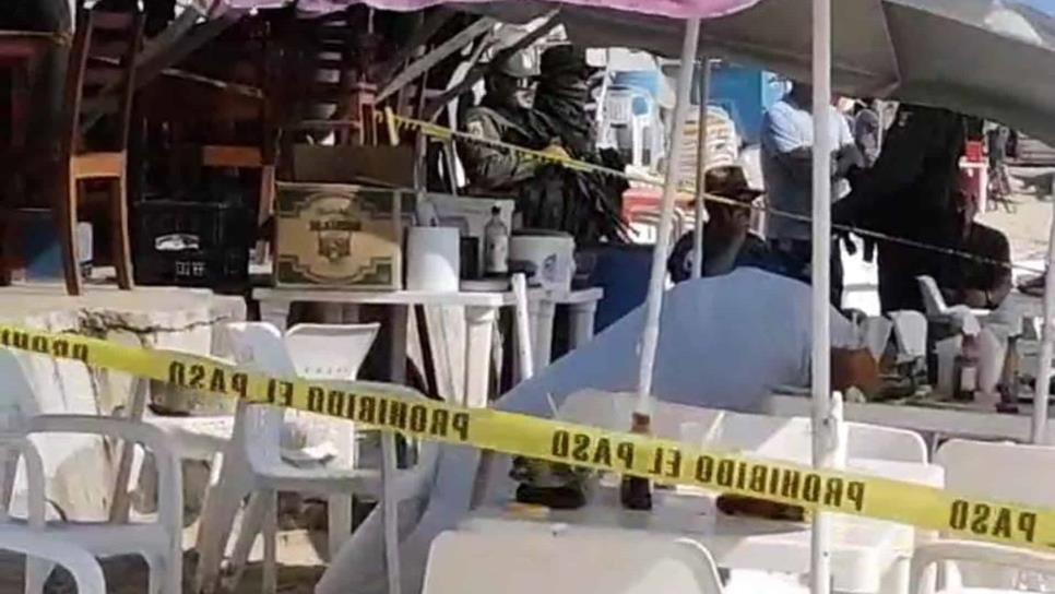 Matan a turista en playa de Mazatlán