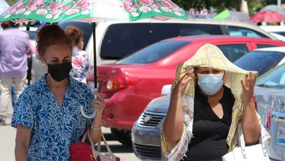 Se espera sensación térmica de hasta 44°C en Sinaloa