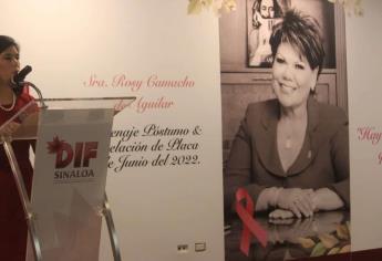 Rinden Homenaje Póstumo a Rosy Camacho de Aguilar; Instituto de Cancerología llevará su nombre