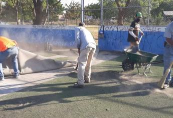 Futbolistas ya pueden jugar en la cancha de la colonia Prado Bonito, en Los Mochis