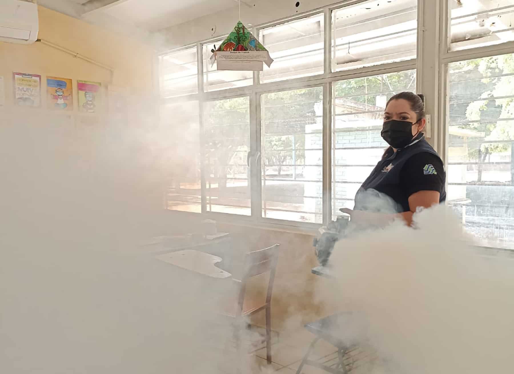 Coepriss visita escuelas para verificar que cumplan con filtros sanitarios
