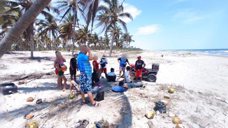 Salvavidas municipales rescatan a 10 bañistas en diferentes zonas de playa de Mazatlán