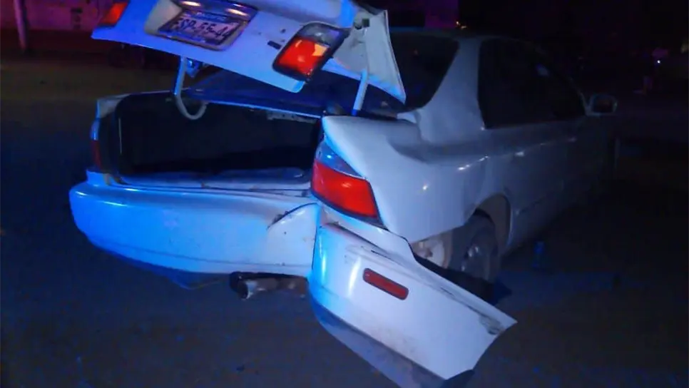 Hermanas terminan lesionadas en un accidente en Guasave, el culpable huyó