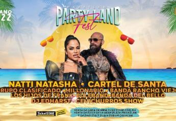 Natti Natasha y Cartel de Santa encabezarán el Party Land en Mazatlán