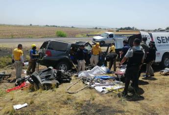 Son tres los fallecidos en el accidente del libramiento Culiacán-Mazatlán