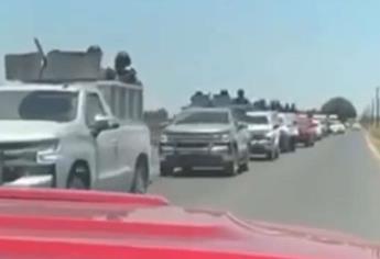 Policía de Guasave «no miró» convoy de sicarios, dicen que podrían ser videos viejos