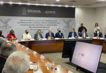 Gobernador se compromete a destinar más recursos a científicos sinaloenses